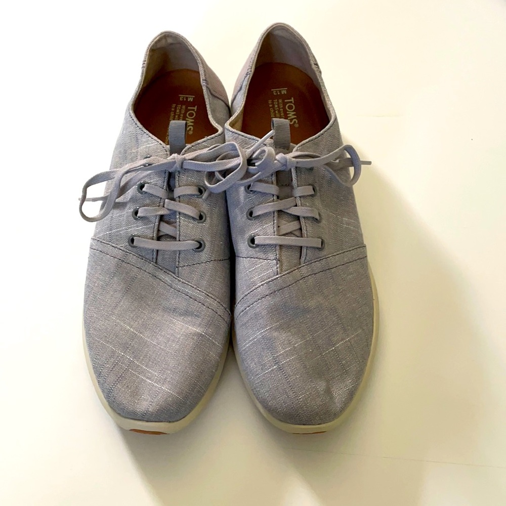 TOMS Grey twill sneaker